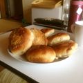 ノエルの母's cooksnap of when they made 全粒粉～揚げないカレーパン♪.