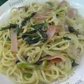 しおとも's cooksnap of when they made 白菜と春菊のスープパスタ.
