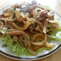 puniＫ's cooksnap of when they made 簡単！！豚肉のしそ炒め.