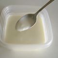 しろくまりん's cooksnap of when they made 節約？！牛乳deヨーグルト.