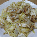 yukky0717's cooksnap of when they made ちくわとキャベツのおかか炒め☆.