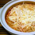 みゆなりく４４'s cooksnap of when they made ｺﾁｭｼﾞｬﾝで一人鍋.