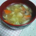 ひぴちゅー's cooksnap of when they made 温まる～☆鶏ときのこのほっこりみぞれ汁.