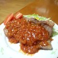 櫻宮大's cooksnap of when they made オニオンケチャップ☆ポークソテー.