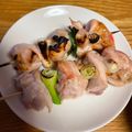 shamah's cooksnap of when they made 魚焼きグリルでお店の味！ 鶏もも塩焼き鳥.