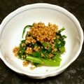 ☆もつさん☆'s cooksnap of when they made あと一品に★春菊のごま和え★.