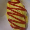 たぁちゃんまる's cooksnap of when they made 簡単本格チキンライスのプレーンオムライス.