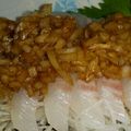 みししっぴっwを's cooksnap of when they made 真鯛のカルパッチョ★バルサミコ酢ソースで.