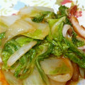 いそべちっちー's cooksnap of when they made 白菜とイカのキムチの素炒め.