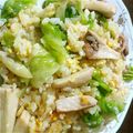 LEOOPY's cooksnap of when they made レタスとエリンギのチャーハン.
