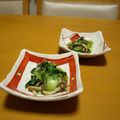 chiyotake's cooksnap of when they made しめじとチンゲン菜の生姜炒め.