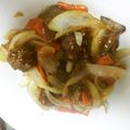beastnight's cooksnap of when they made ｱﾚﾙｷﾞｰ*肉団子の甘酢炒め.