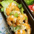 saki1010's cooksnap of when they made お弁当に*エビのガーリック炒め.