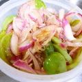katachan's cooksnap of when they made 青いトマトの　カレーピクルス.