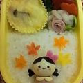 こゆったん's cooksnap of when they made ＊キャラ弁＊　うずらDE女の子と男の子♡.