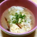 ちゃっすー's cooksnap of when they made 鶏と卵のワンタンスープ.