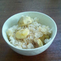AKICHAKI's cooksnap of when they made 我が家の栗ごはん.