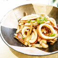 Kenmamac's cooksnap of when they made いかと舞茸のマヨ炒め✿.