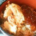 りるみな's cooksnap of when they made 鮭といくらの親子丼.