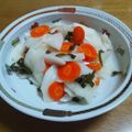 Karisachi's cooksnap of when they made 【袋で簡単】大根の甘酢漬け・紅白なます.