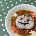 キキ888's cooksnap of when they made ハロウィンに☆南瓜の簡単デコカレー☆.