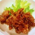 Jillchan's cooksnap of when they made 豚肉の唐揚げ！.