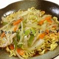 papikun's cooksnap of when they made お家で中華☆あんかけ焼きそば.