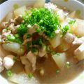 tomocyos's cooksnap of when they made プレ農家めし◆冬瓜トウガンの鶏あんかけ.