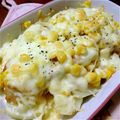 ☆DEKO's cooksnap of when they made オイマヨツナのポテトグラタン.