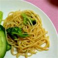 ポパィポパィ's cooksnap of when they made ブロッコリーのパスタ☆ゆずこしょう風味.