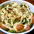 ゆき☆ﾐ's cooksnap of when they made 簡単♪ポテトとウインナーピーマンマヨ焼き.