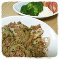 ＊paki＊'s cooksnap of when they made ☆ゴーヤと蓮根のオイスターソース炒め☆.