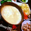 なーりぃ's cooksnap of when they made 簡単チーズフォンデュ(ホットプレート）.