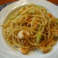 ブランディ's cooksnap of when they made *海老とセロリのパスタ*.