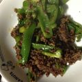 waka1983's cooksnap of when they made ピーマンの甘辛挽き肉炒め.