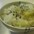 mihokid's cooksnap of when they made さつまいもごはん.