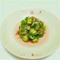 mkmmmmmm's cooksnap of when they made オクラとしらす干しのおかか和え.