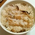 VFA's cooksnap of when they made しいたけ1個でごちそう炊き込みご飯.