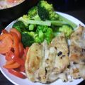 ひかるんるん83's cooksnap of when they made 鶏胸肉のしっとりガーリックステーキ.
