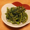 ごはんたべよ's cooksnap of when they made 空芯菜の炒め物.