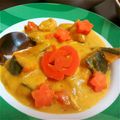 スミ仔's cooksnap of when they made ハロウィン★カボチャシチュー.