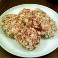 sweetbox25's cooksnap of when they made 焼きコロッケ.