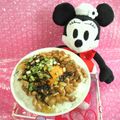 みなみんくっきんぐ's cooksnap of when they made たまご納豆ごはん.