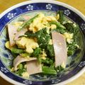 ぽりぽり拓庵's cooksnap of when they made ほうれん草と炒り卵のサラダ.