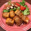 こつゆ514's cooksnap of when they made お財布おたすけ♬厚揚げのピリ辛豚バラ巻き.