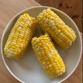 みるく茶's cooksnap of when they made 圧力鍋で甘いとうもろこし♪.