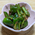 ゆけり３兄弟's cooksnap of when they made 素材を楽しむ♪ ピーマンの浅漬け.