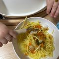クック3QZLH4☆'s cooksnap of when they made タラの野菜たっぷりあんかけ！幼児食にも.