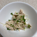 クックJZMPJF☆'s cooksnap of when they made 蒸し鶏とかいわれのサラダ✽梅マヨわさび.