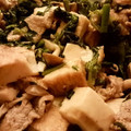 Ｍぱん's cooksnap of when they made かぶと豆苗、豚肉、厚揚げのオイマヨ炒め☆.